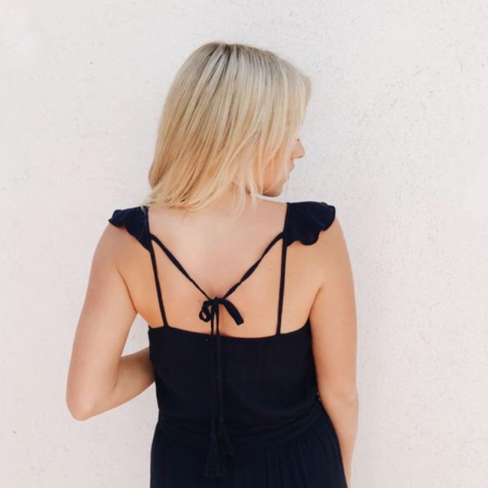 BNWT Vintage CJLA Leighton Dress - Navy Blue